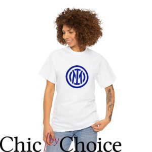 Inter Milan T-Shirt Logo Football Internazionale Milano