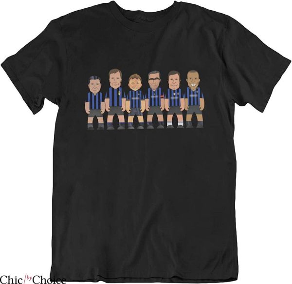 Inter Milan T-Shirt The Black And Blues Legends Sporting