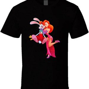 Jessica Rabbit T-Shirt Bailey Geddes Retro T-Shirt Movie