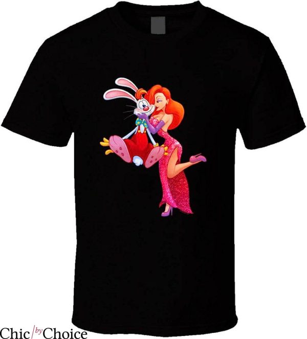 Jessica Rabbit T-Shirt Bailey Geddes Retro T-Shirt Movie