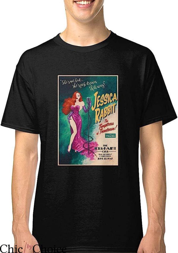 Jessica Rabbit T-Shirt She’s Not Bad T-Shirt Movie