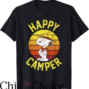 Joe Cool T-Shirt Peanuts Happy Camper