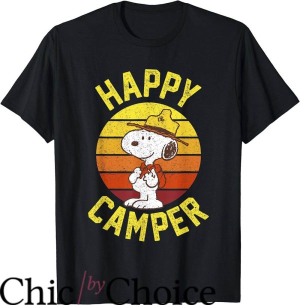 Joe Cool T-Shirt Peanuts Happy Camper