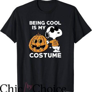 Joe Cool T-Shirt Peanuts Snoopy Cool Halloween Costume