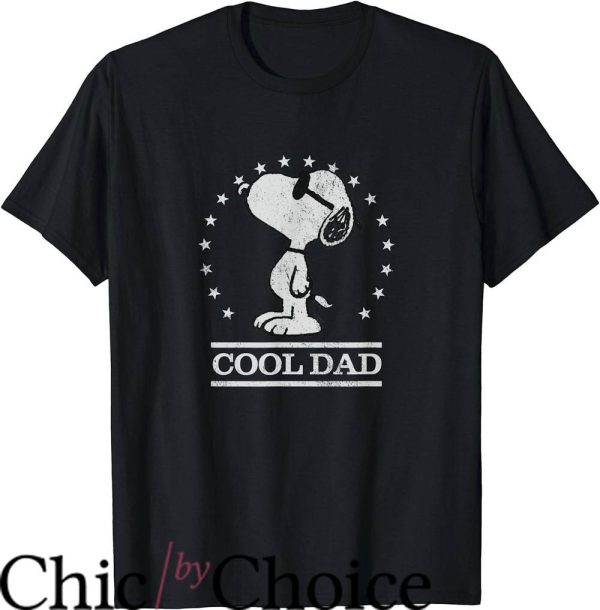 Joe Cool T-Shirt Snoopy Cool Dad
