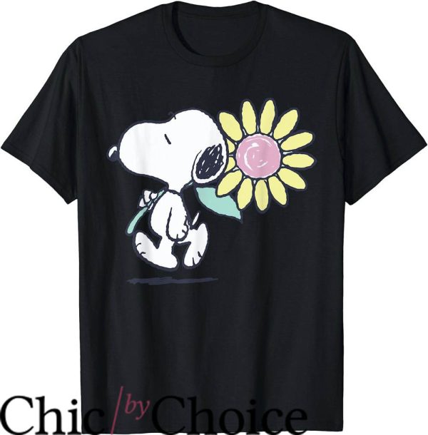 Joe Cool T-Shirt Snoopy Daisy Flower