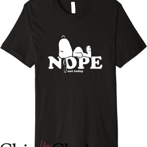 Joe Cool T-Shirt Snoopy Nope