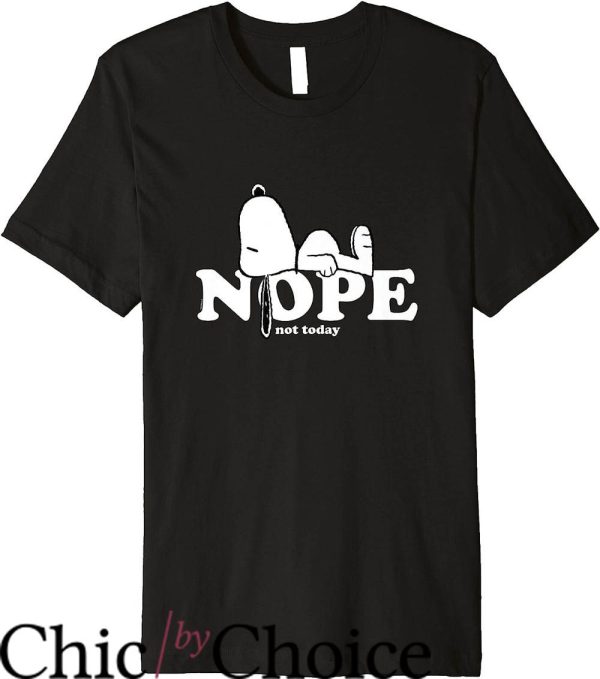 Joe Cool T-Shirt Snoopy Nope