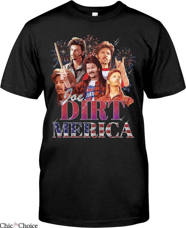 Joe Dirt T-Shirt Independence Usa Flag Shirt