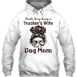 Kinda Busy Being A Truckers Wife And A Dog Mom Flower 3