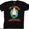 King Of The Hill T-Shirt Bobby I’m A Hippie Movie