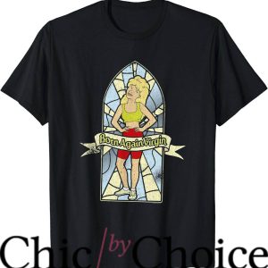 King Of The Hill T-Shirt Born Again Virgin T-Shirt Movie