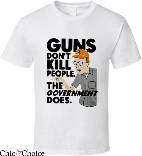 King Of The Hill T-Shirt Dale Guns T-Shirt Movie