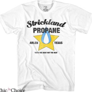 King Of The Hill T-Shirt Strickland Propane Logo Shirt Movie