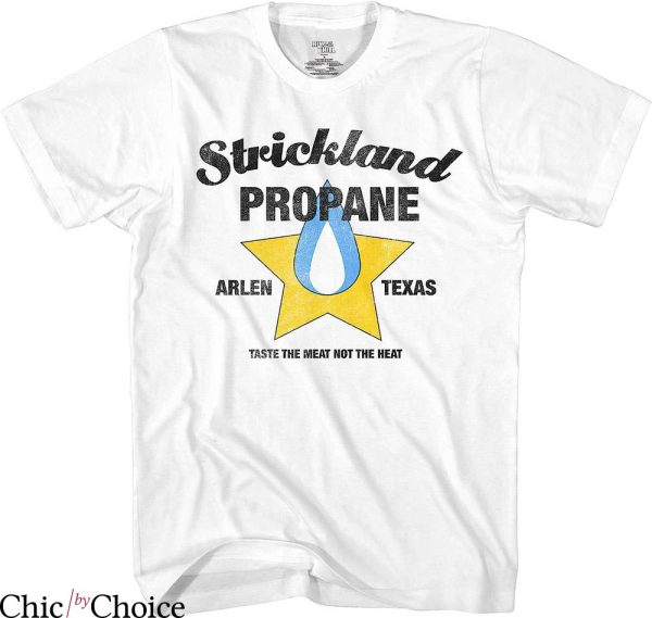 King Of The Hill T-Shirt Strickland Propane Logo Shirt Movie