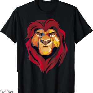 Kings Of Leon T-Shirt Disney Mufasa Artistic Face Portrait
