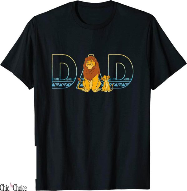 Kings Of Leon T-Shirt Disney The Lion Simba And Mufasa Dad