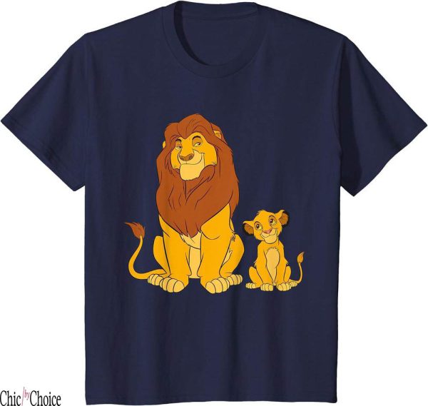Kings Of Leon T-Shirt Disney The Young Simba And Mufasa