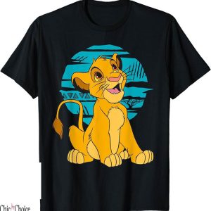 Kings Of Leon T-Shirt Disney The Young Simba Happy Retro