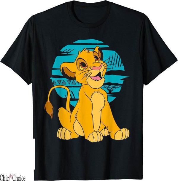 Kings Of Leon T-Shirt Disney The Young Simba Happy Retro