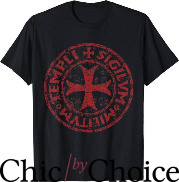 Knights Templar T-Shirt Ring Seal Of Soldiers Movie