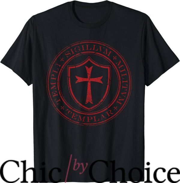 Knights Templar T-Shirt Seal Of Soldiers T-Shirt Movie