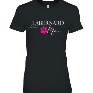 Labernard Mom Pink Dog Paw Gift