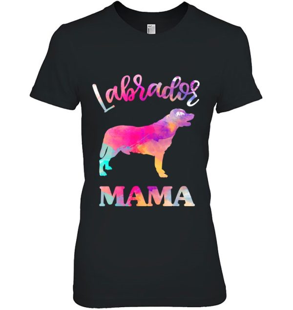 Labrador Lab Retriever Mama Shirt Mother’s Day Dog Mom