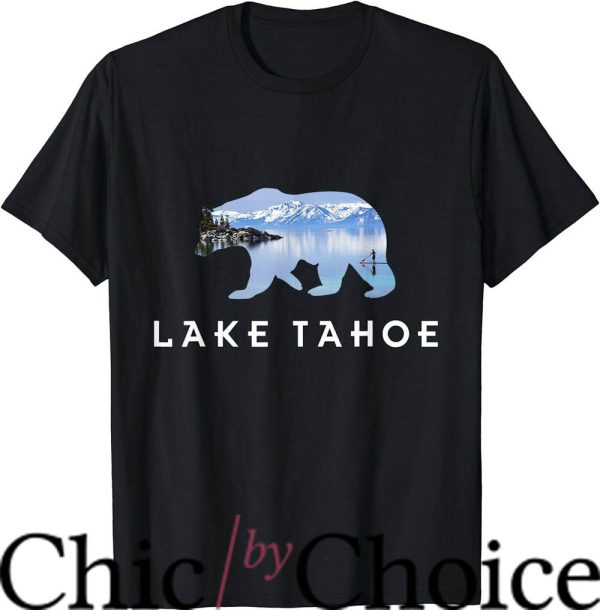 Lake Tahoe T-Shirt California Grizzly Bear Trending