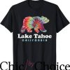 Lake Tahoe T-Shirt Tie Dye Hippie CA T-Shirt Trending