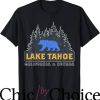 Lake Tahoe T-Shirt Vintage Lake Tahoe Grizzly Bear Trending