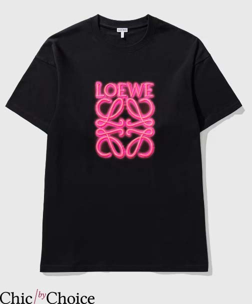 Loewe T Shirt Loewe Neon Gift For Lover Women Tee Shirt