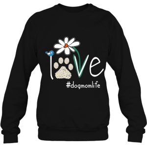 Love Dog Mom Life Daisy Bird Cute Mothers Day Gift 4