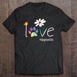 Love Dog Mom Sunflower Dog Mom Life