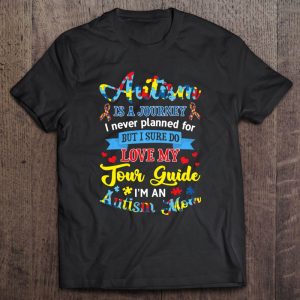 Love My Tour Guide Im An Autism Mom Autism Awareness Present 1