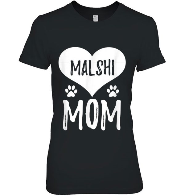 Malshi Mom Love For Maltese Shih Tzu Dog Mom