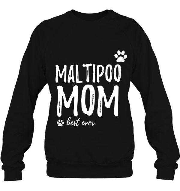 Maltipoo Mom Funny Maltipoo Dog Mom Gift Idea