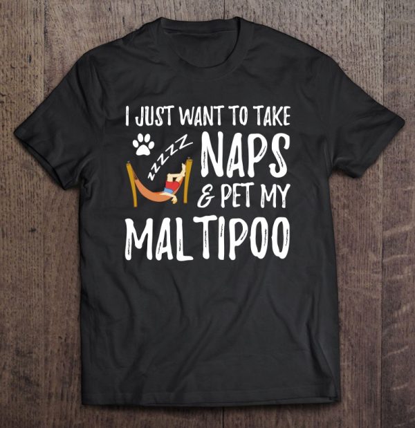 Maltipoo Mom Nap Funny Dog Mom Gift Idea