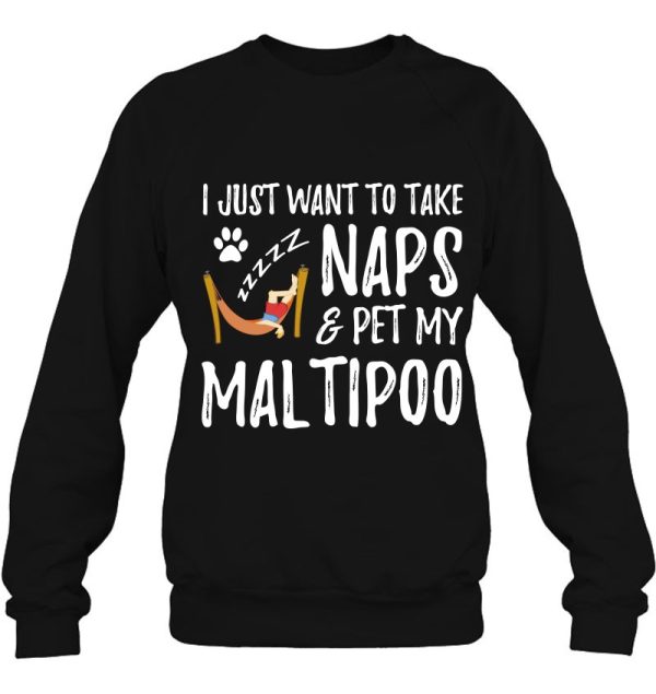 Maltipoo Mom Nap Funny Dog Mom Gift Idea