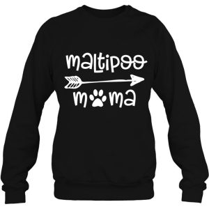 Maltipoo Mom Owner Dog Paw Breed Lovers Cute Design Mama 4