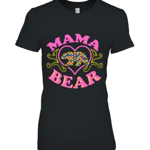 Mama Bear Autism Awareness Autism Mom Mommy Tee 2