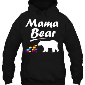 Mama Bear Autism Awareness Autism Mom With Two Cubs 2 Mama Bear Autism Awareness Autism Mom With Two Cubs 3
