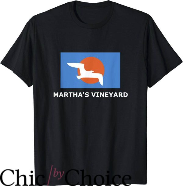 Martha’s Vineyard T-Shirt Martha’s Vineyard Mv Flag