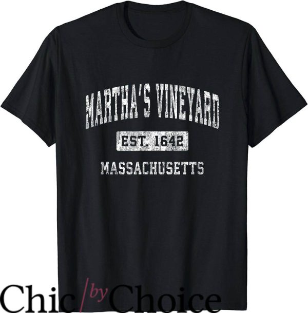 Martha’s Vineyard T-Shirt Massachusetts Est 1642
