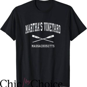 Martha’s Vineyard T-Shirt Massachusetts Nautical Paddles