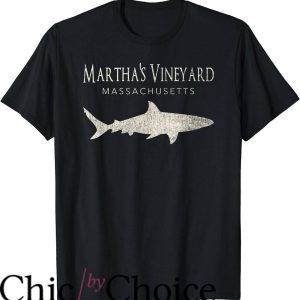 Martha’s Vineyard T-Shirt Massachusetts Shark