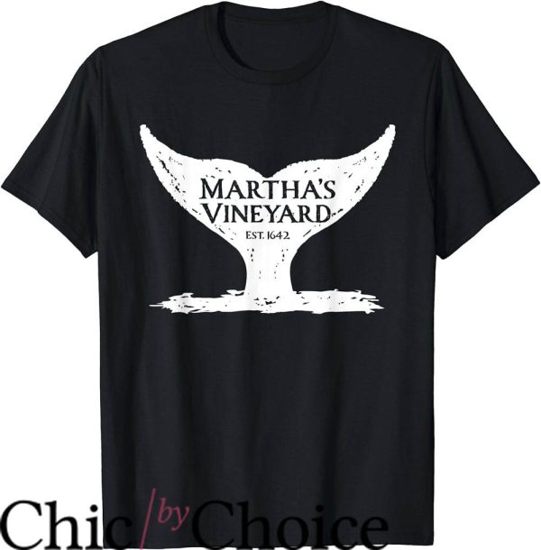 Martha’s Vineyard T-Shirt Whale Tail