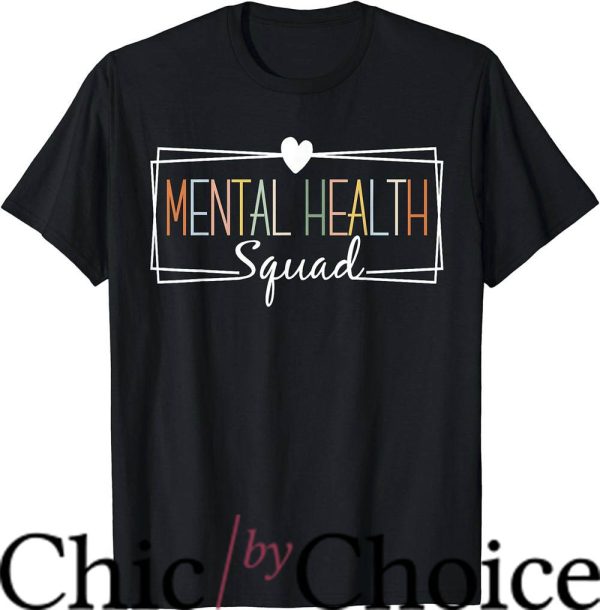 Mental Health Matters T-Shirt Brain Mental Health Trending