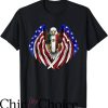 Mexican American T-Shirt USA Flag Eagle