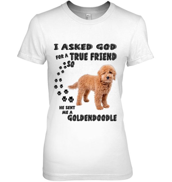 Mini Goldendoodle Quote Mom, Doodle Dad Art Cute Groodle Dog